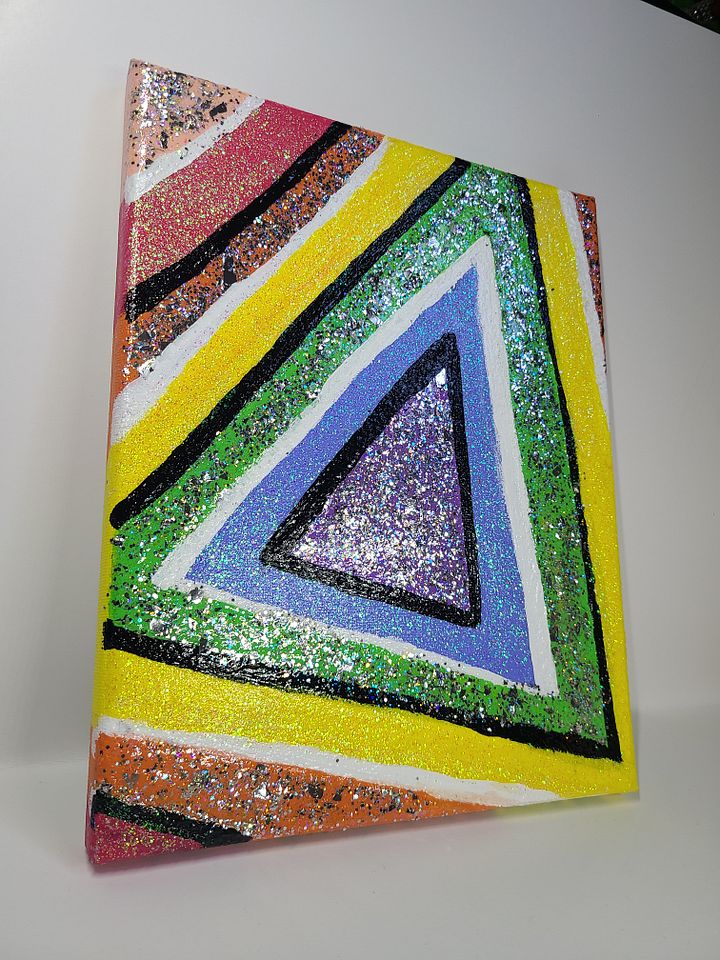 Something Cool to Look at - painting on 8x10 canvas product image (2)