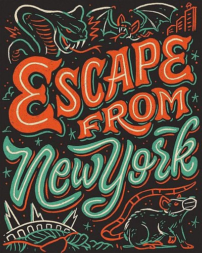 @davidleutert is a designer based in Berlin who creates vibrant artworks by combining custom typography and bold illustration...