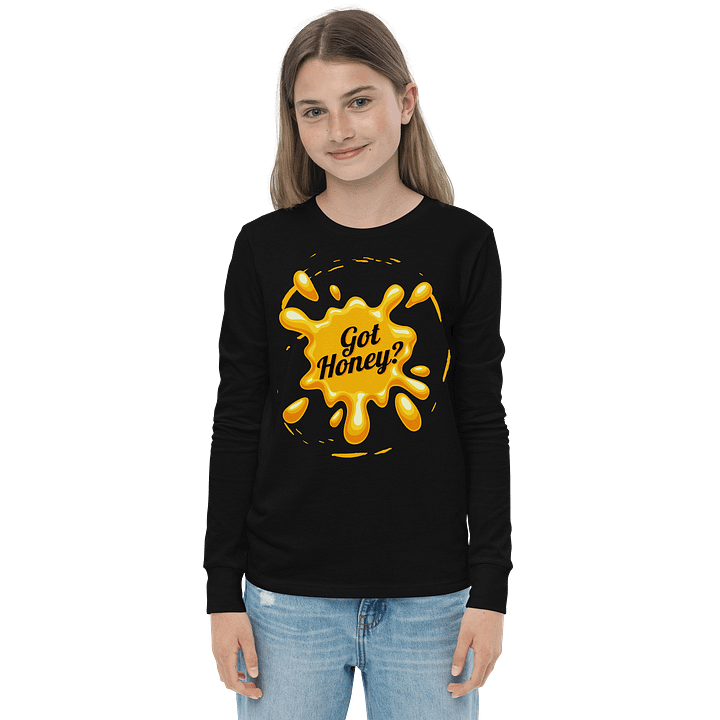 Got Honey Youth Long Sleeve T-Shirt product image (9)