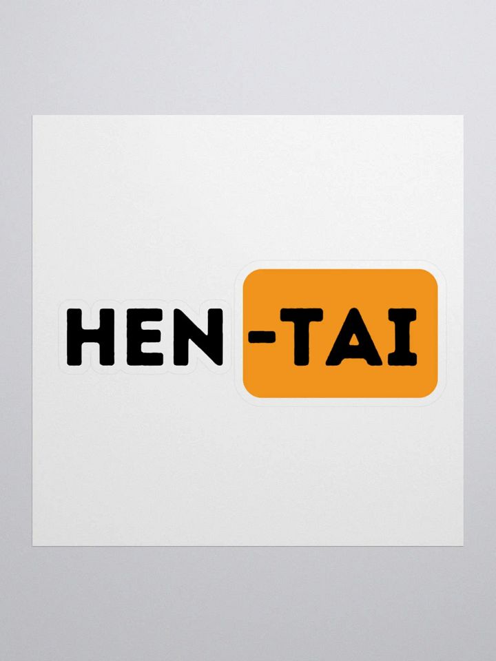 Hen-tai sticker product image (1)