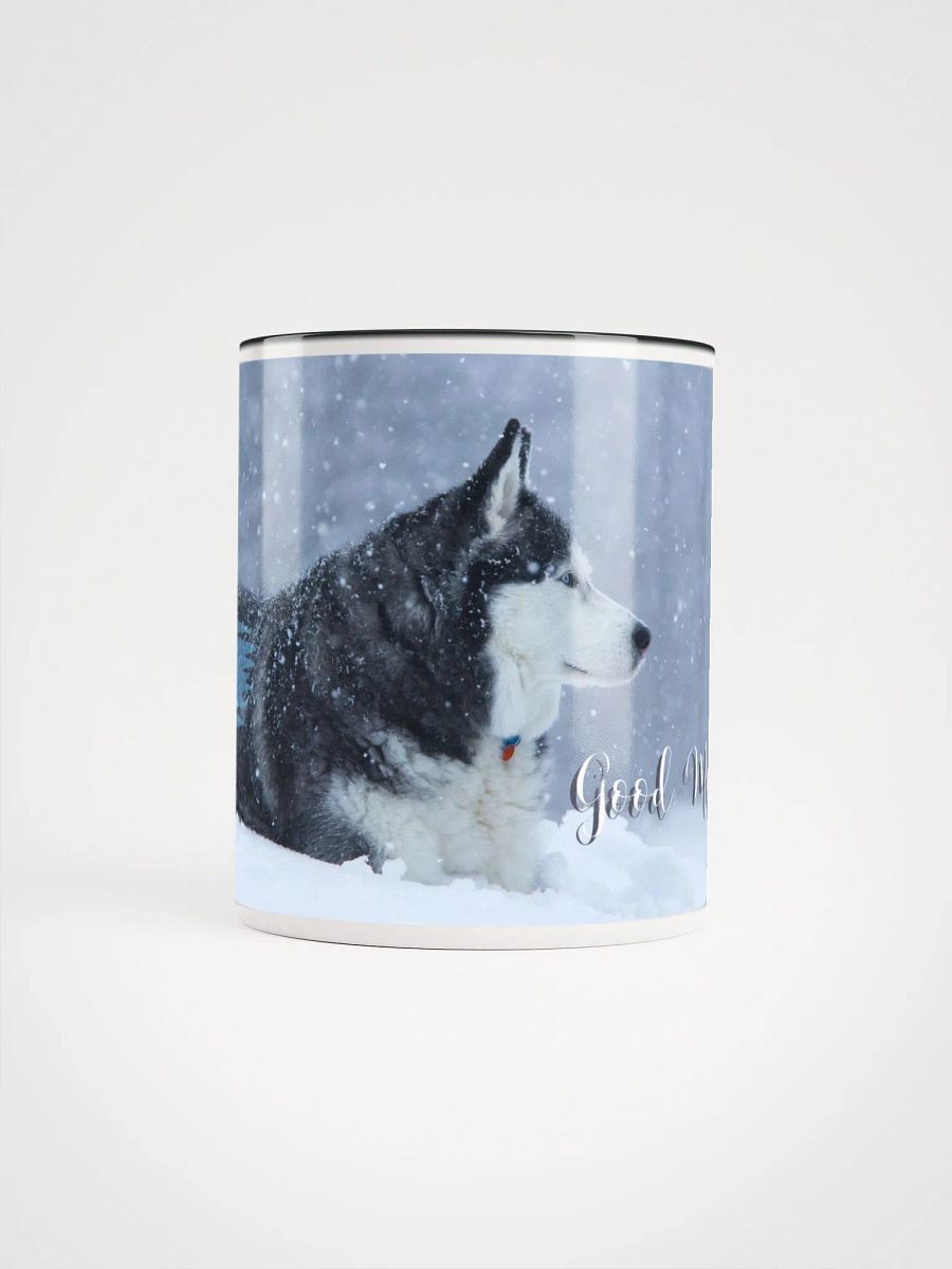 Blue Eye Siberian Husky in the Snow - Color In product image (27)