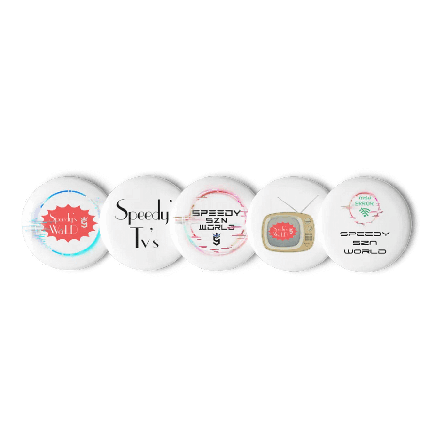 Glitch W0rLD Pins product image (5)