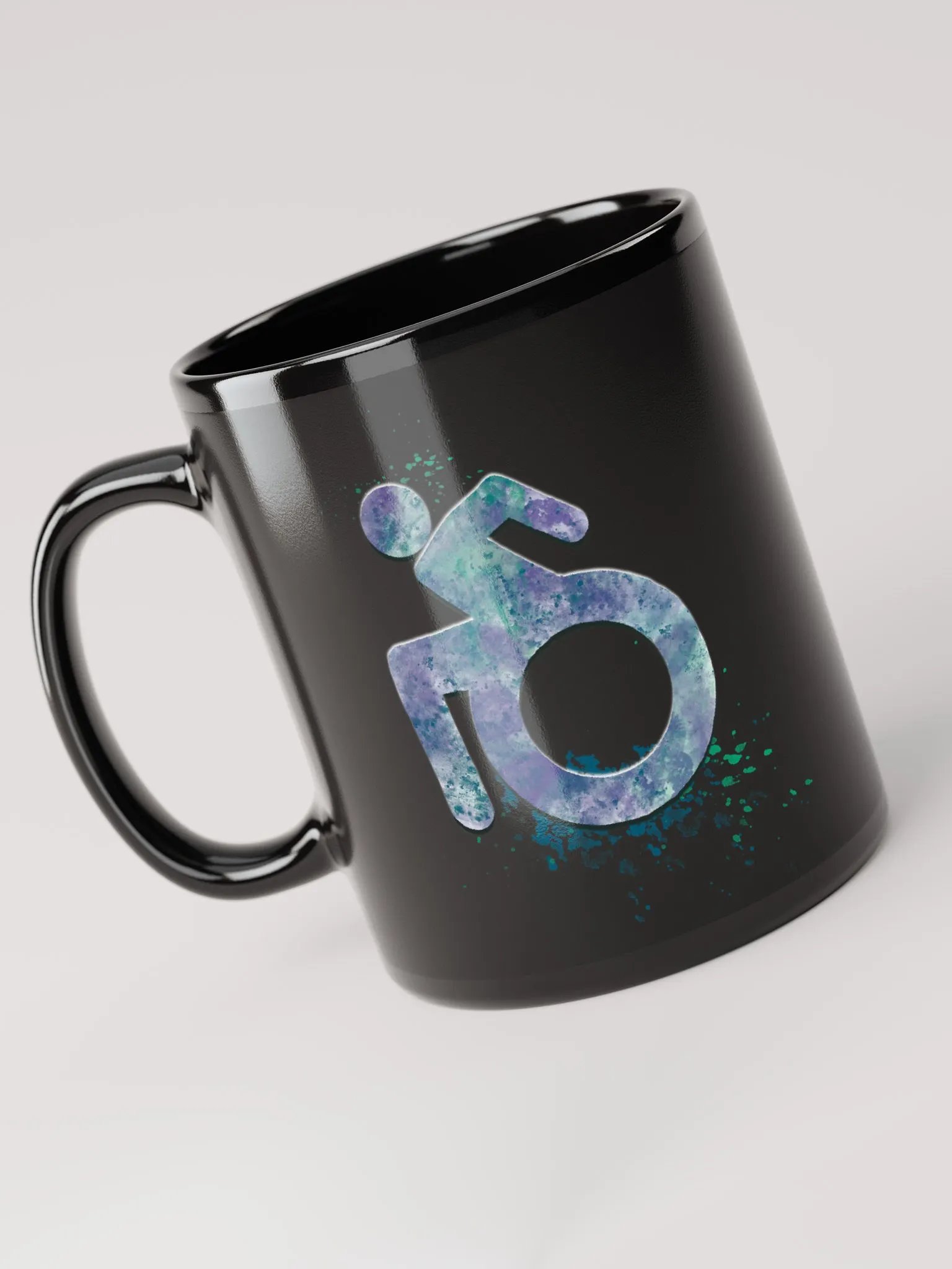 Wheelie, Blue Splash Mug product image (3)