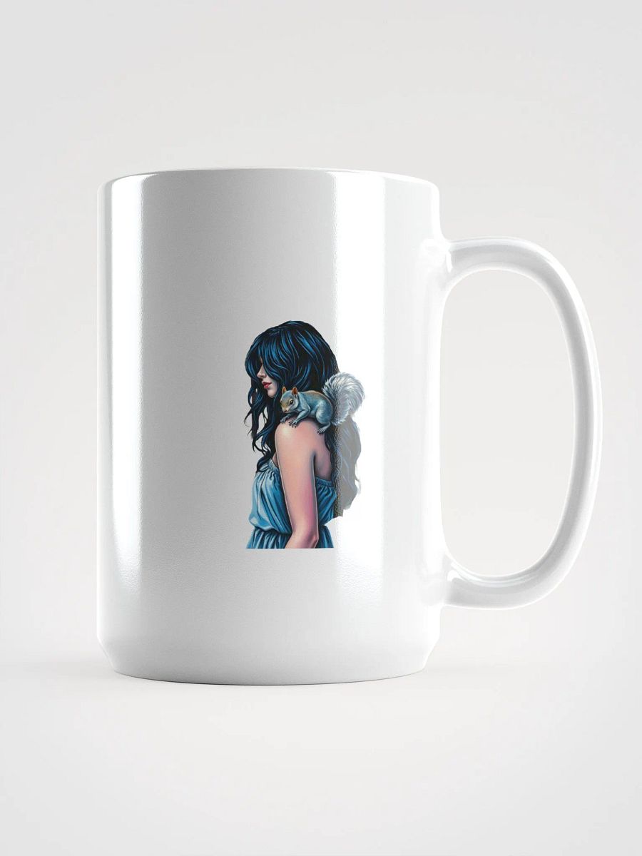 Squirrel Whimsy White Glossy Mug product image (1)