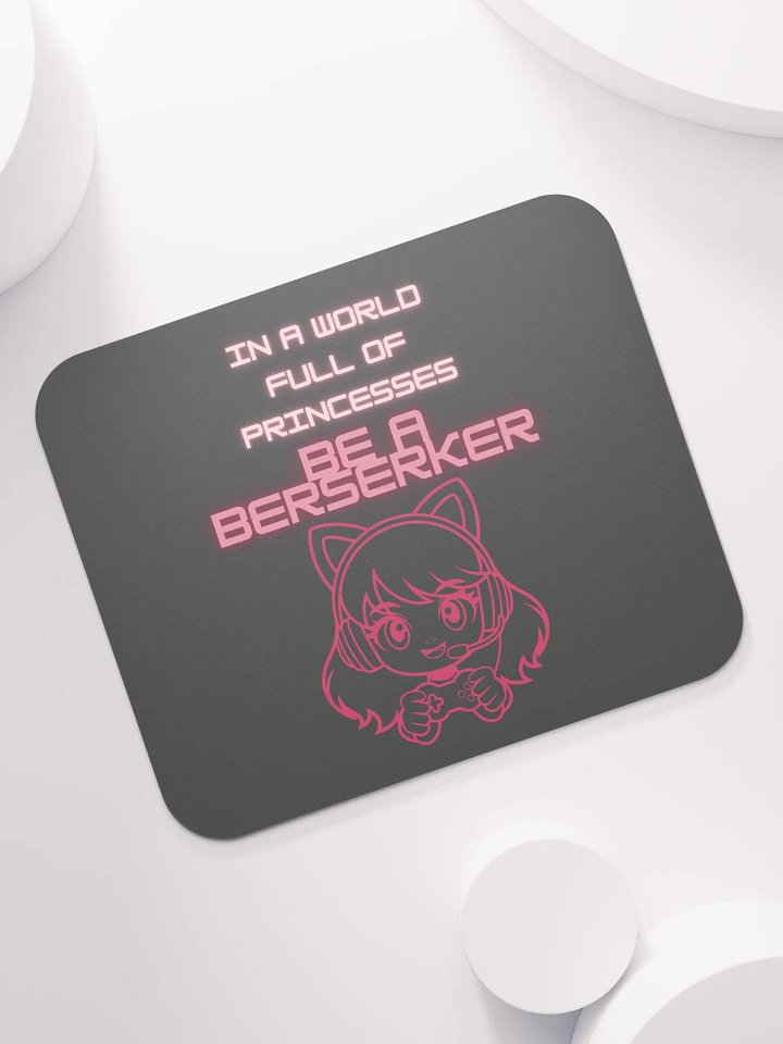 🎮 Gamer Girl Mouse Pad – Precision, Power & Pink Vibes! 💖 product image (1)