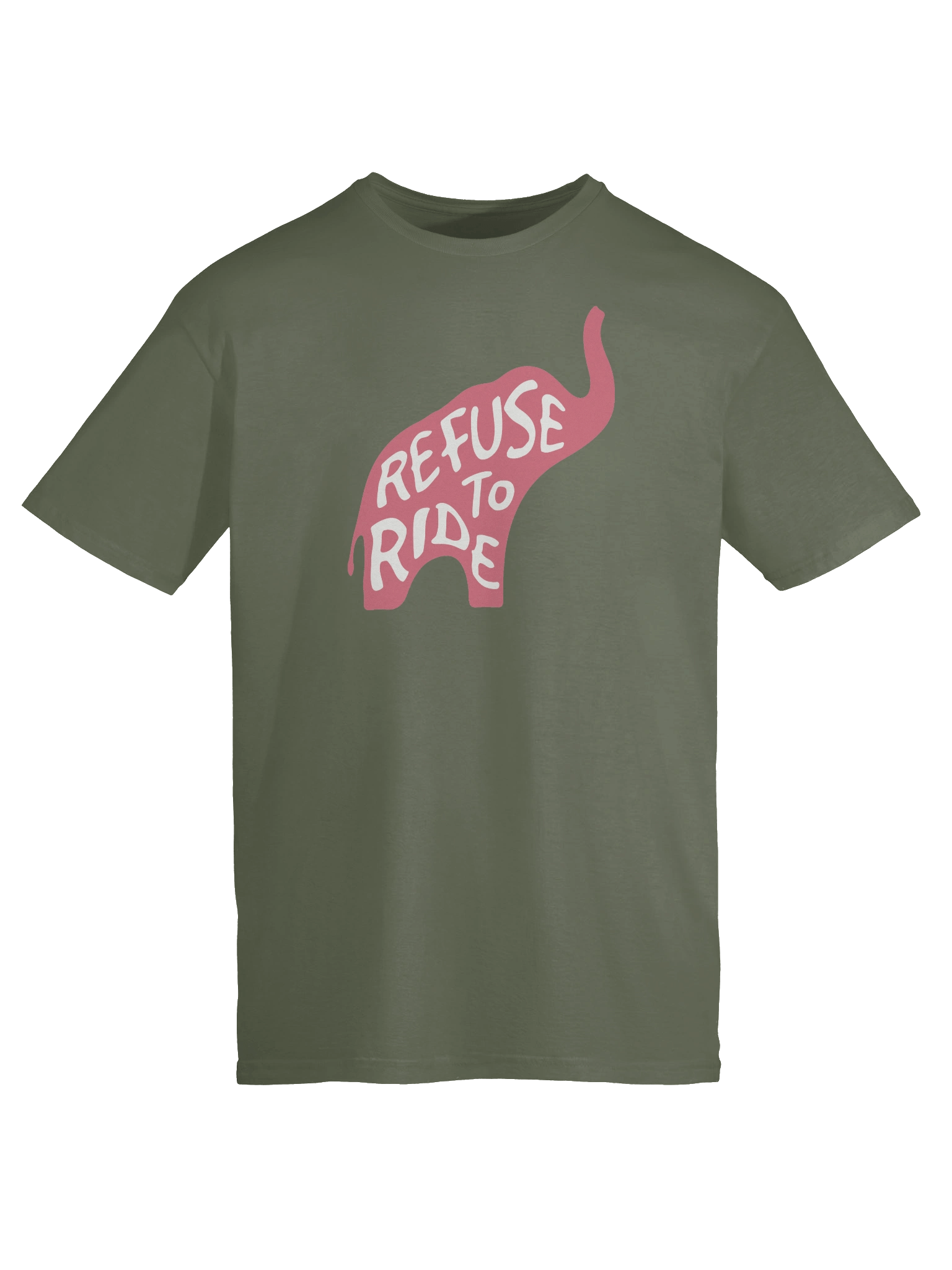 Pink Refuse To Ride Elephant product image (10)