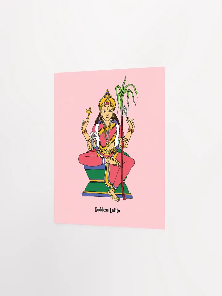 Goddess Lalita 8x10 Print product image (2)
