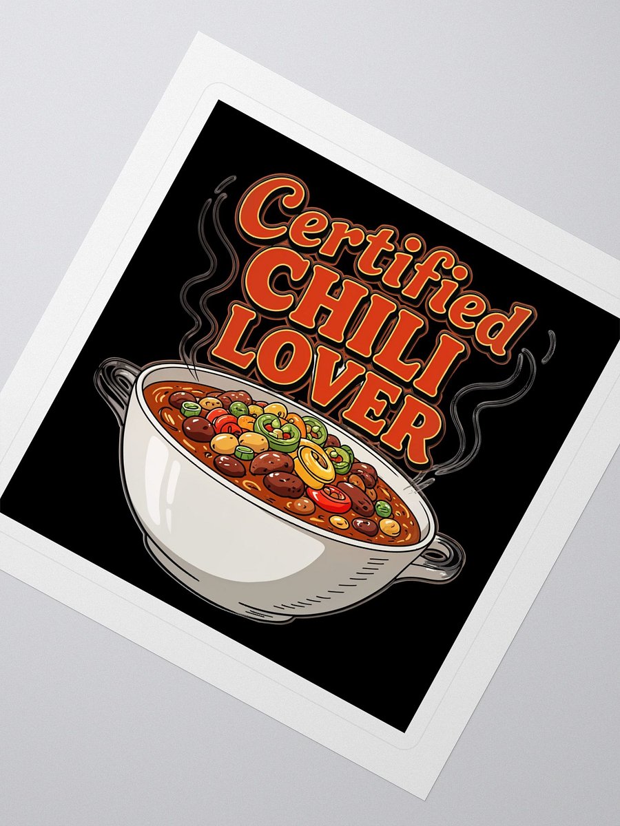 Certified Chili Lover Sticker Pack product image (2)