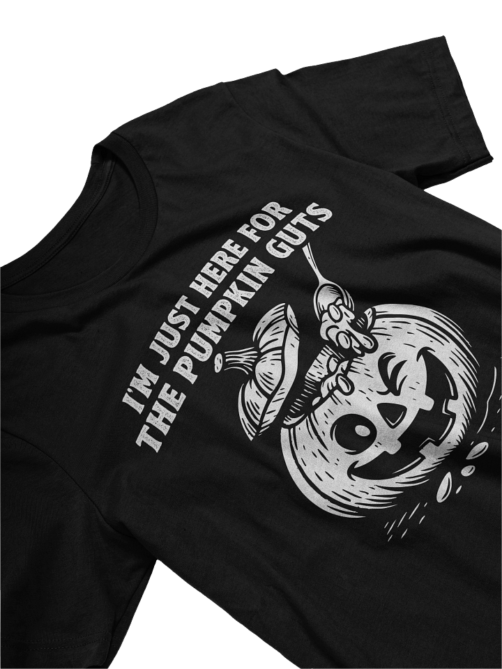Funny Halloween Pumpkin Guts Dad Joke T-Shirt product image (2)