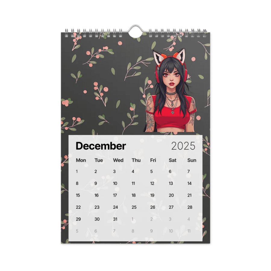 Anime Fox Calendar 2025 product image (4)