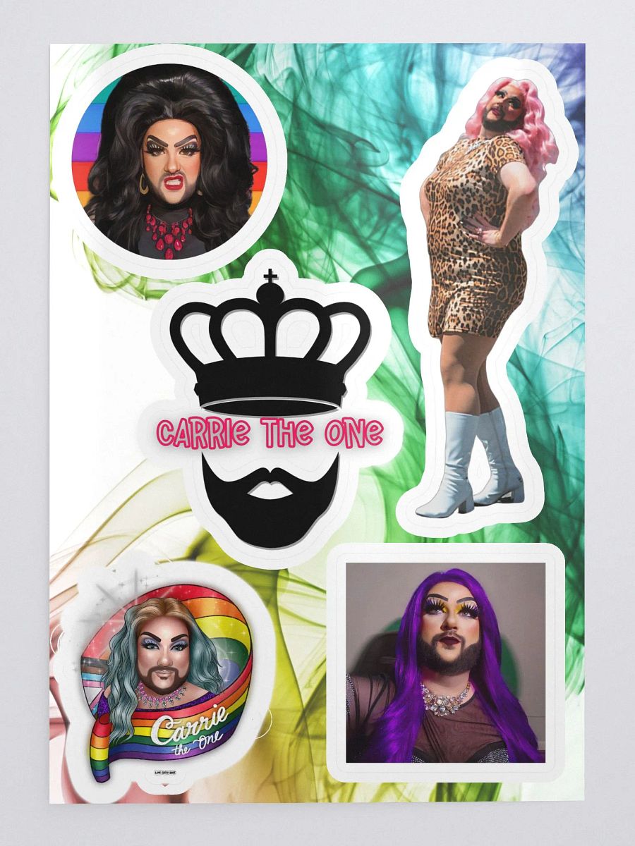 Carrie Pride Sticker Sheet product image (1)