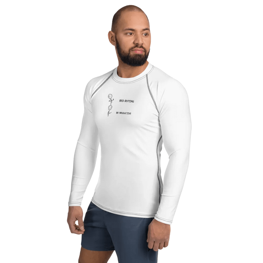 Bed Rotten vs Be Productive Rash Guard product image (3)