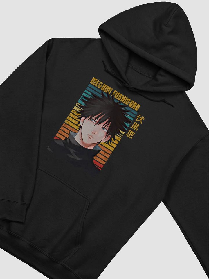 Jujutsu Kaisen Megumi Fushiguro Intense Stare Sweatshirt – Gildan Midweight product image (2)