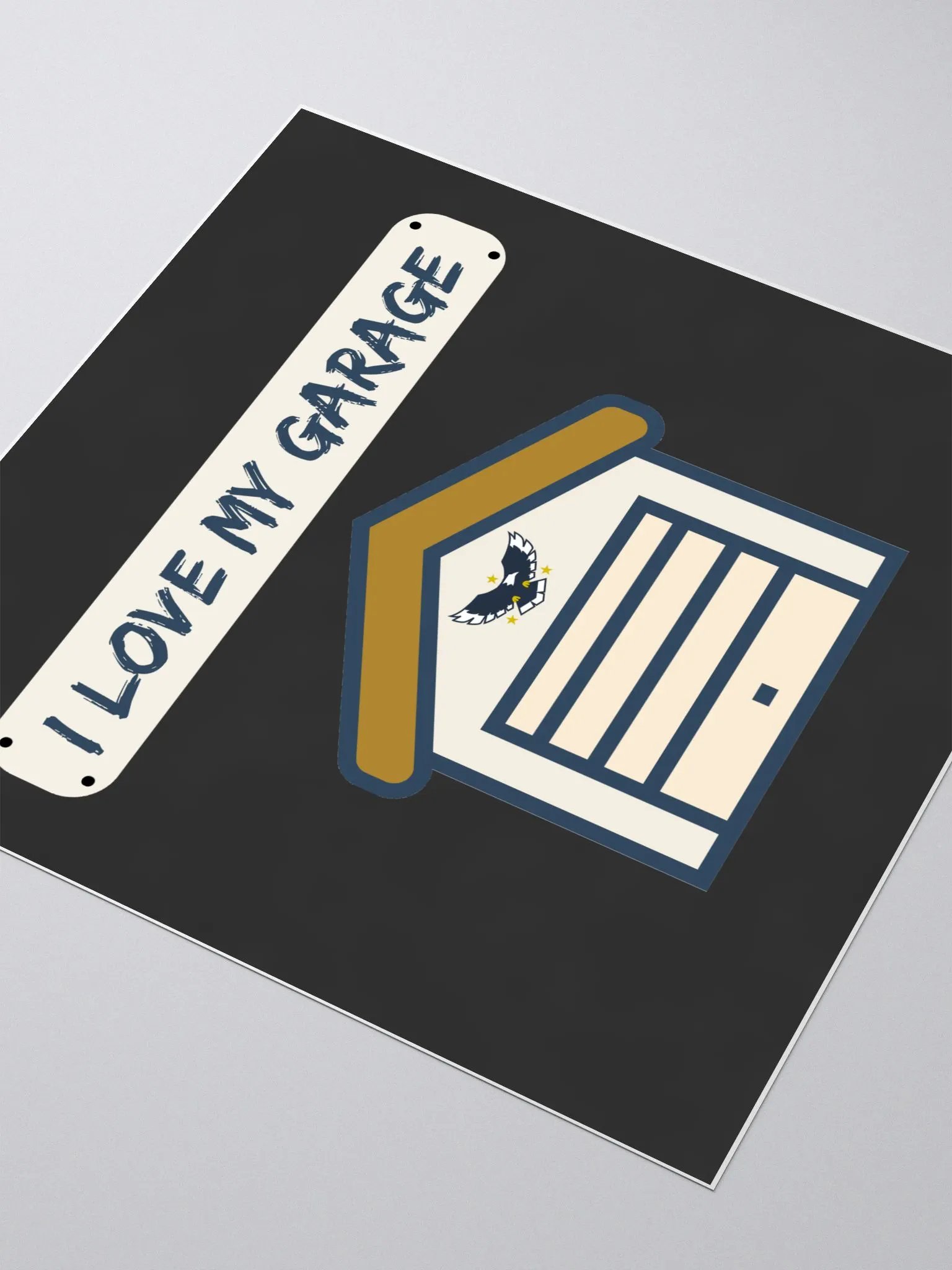 I Love My Garage - sticker - slate product image (3)