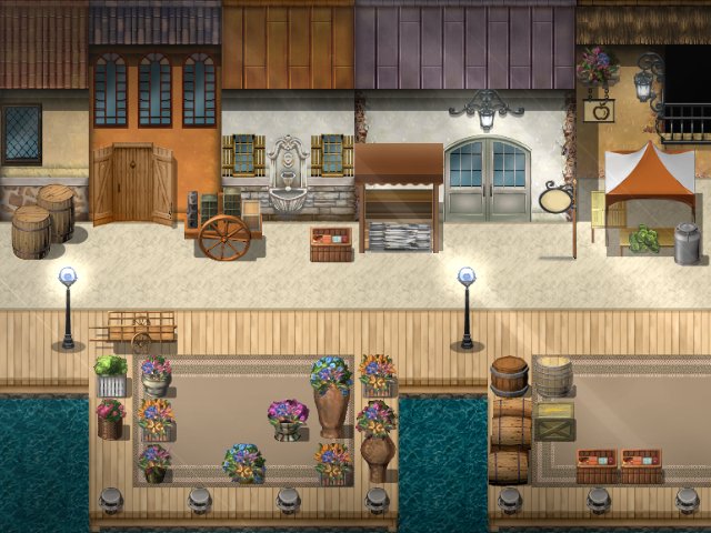 KR Tuscan Seaside Mediterranean Tiles for RPGs product image (3)