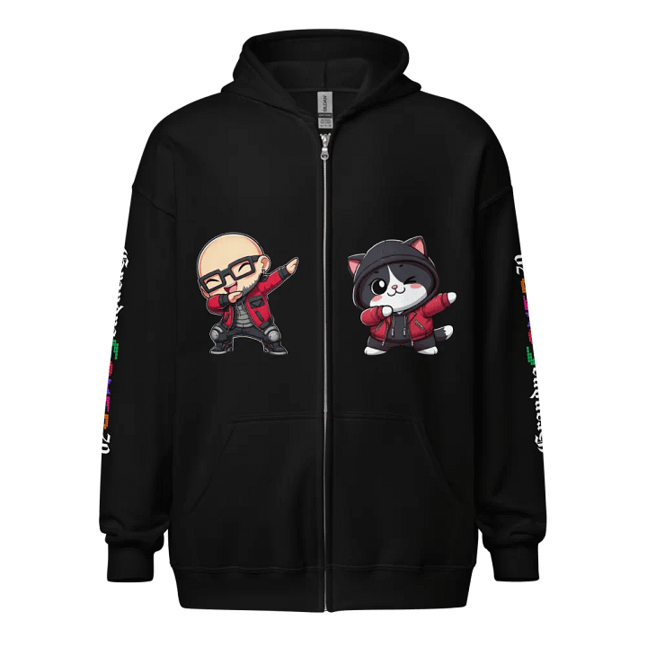Grandpa Multi-Sided Zip Hoodie product image (1)
