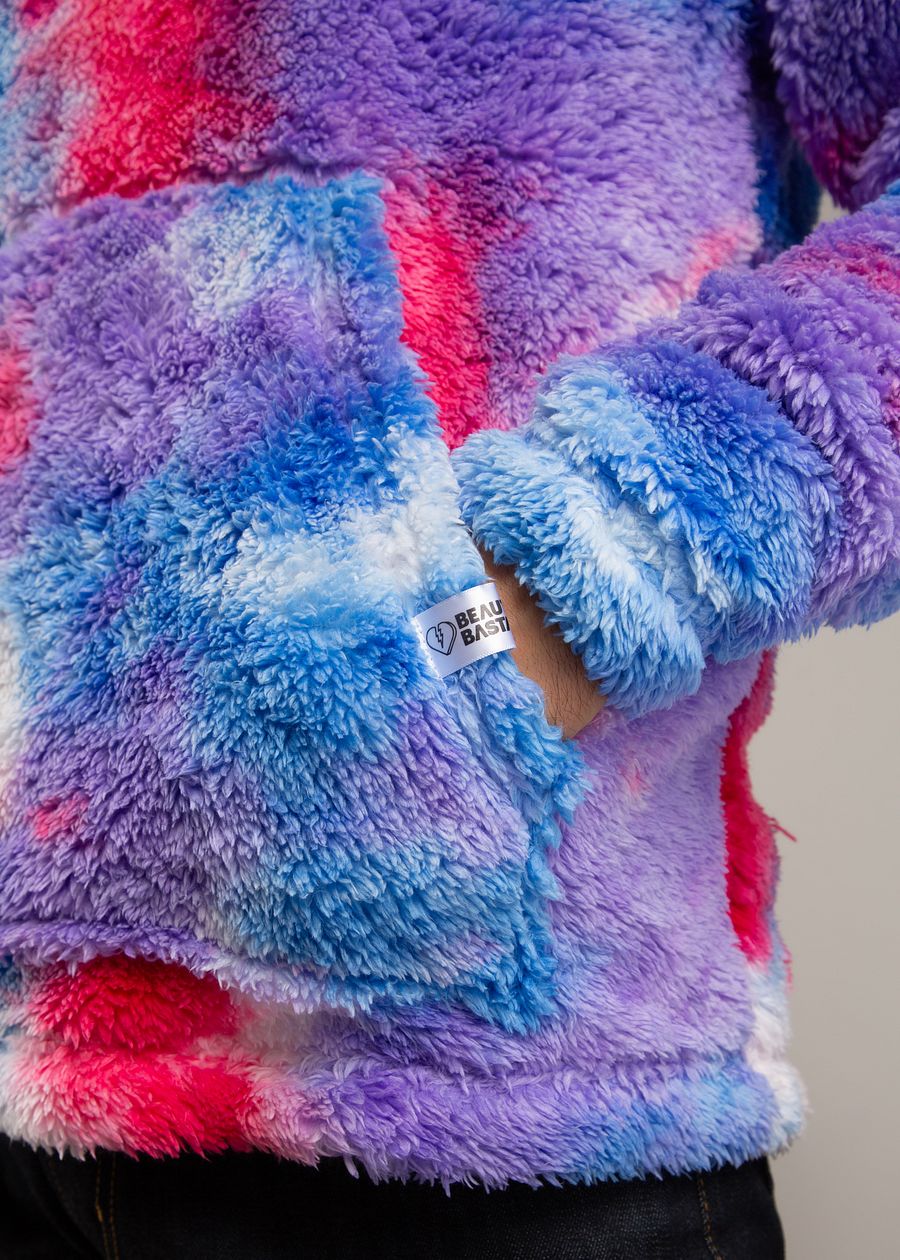 Keep Going Tie Dye Fleece - Quarter Zip product image (7)