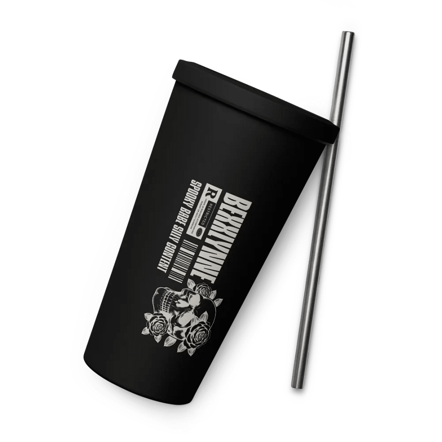 Restricted Content INSULATED TUMBLER WITH A STRAW product image (11)