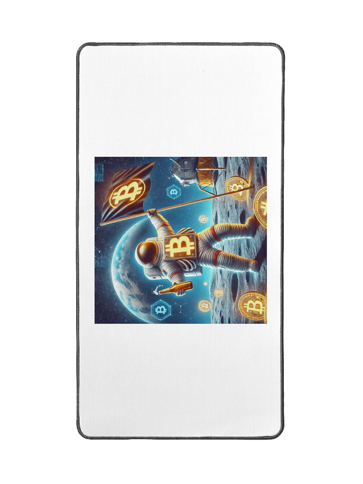Bitcoin To The Moon Floor Matt product image (2)