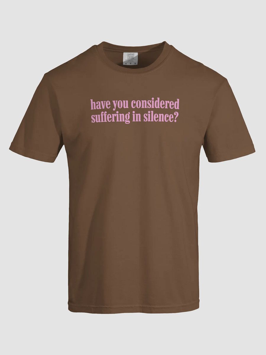 Silence Tee product image (5)