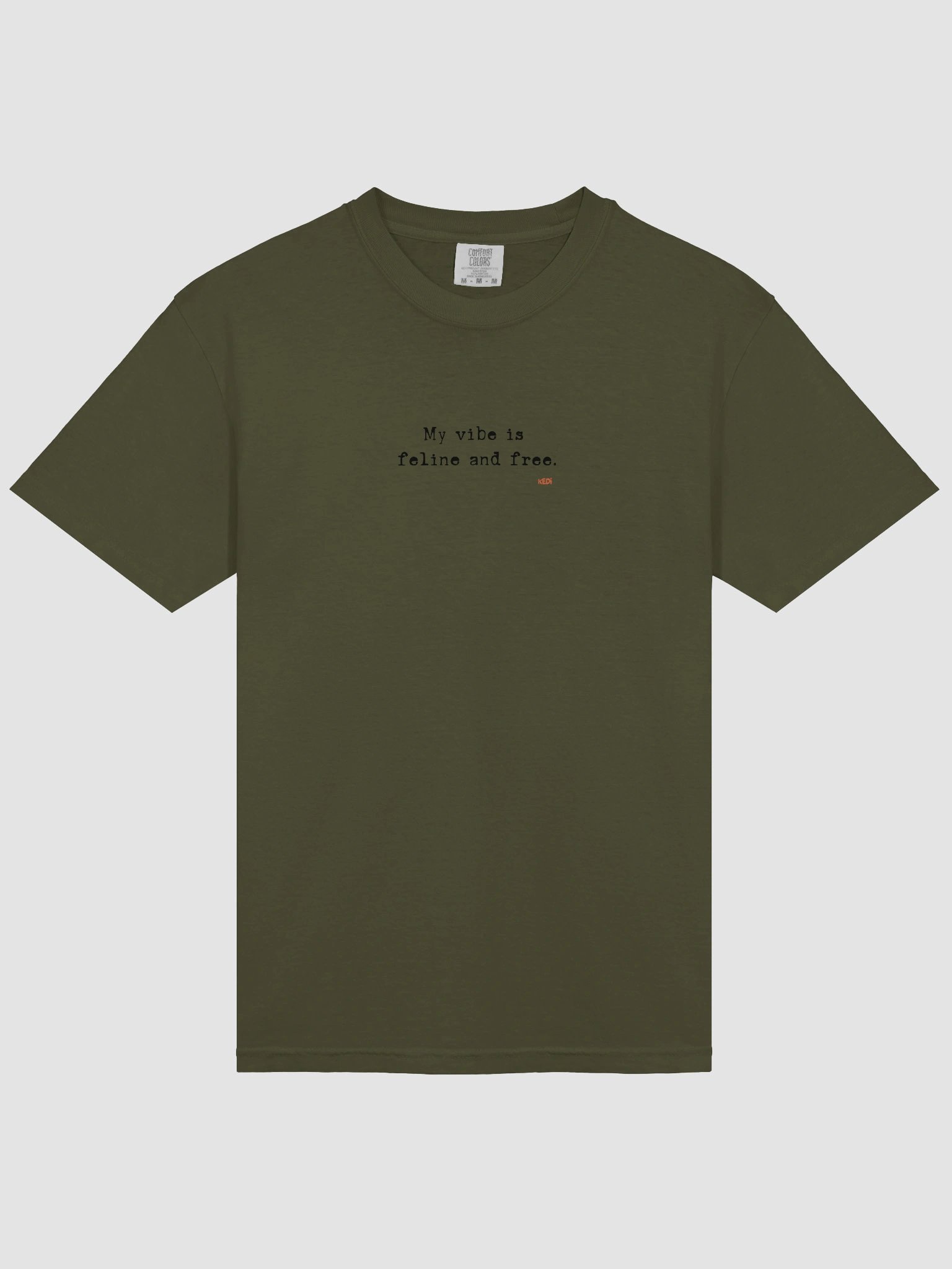 Cat Wisdom, Serene Comfort Cotton Tee product image (29)
