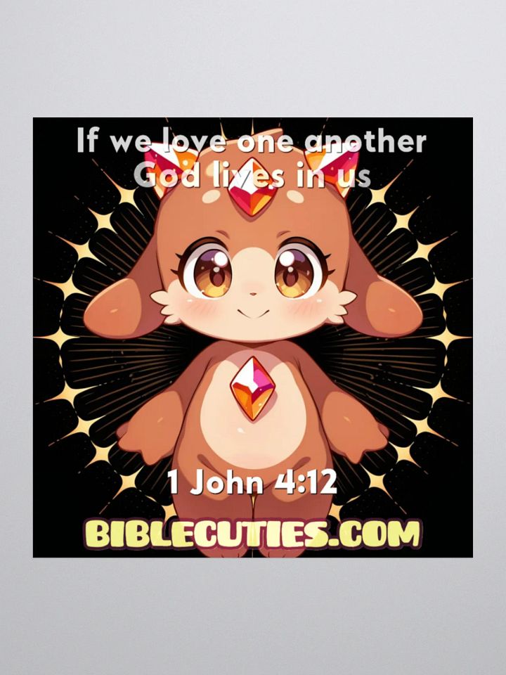 Bible Cuties Isabelle - If we love one another God lives in us product image (1)