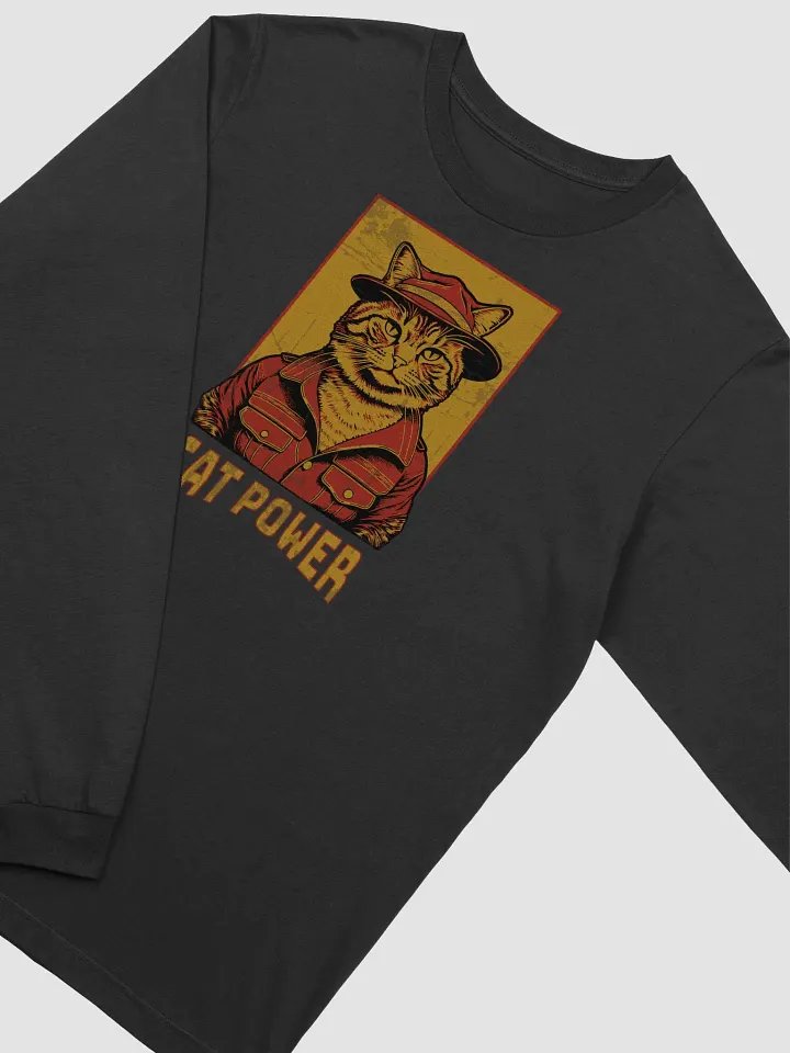 Cat Power LS T-shirt product image (1)