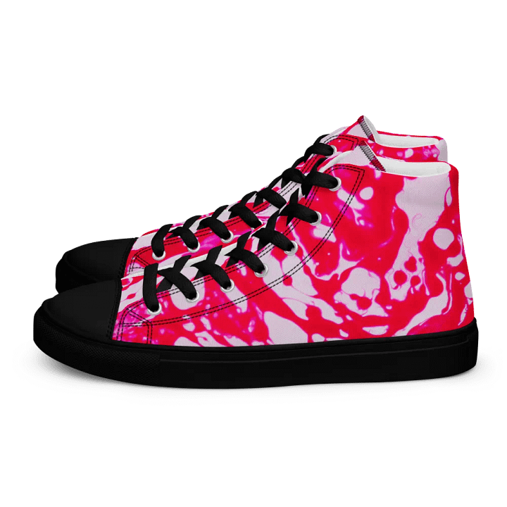 Men's High Tops: 'Drippy' product image (1)
