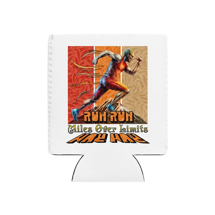 Run Run Miles Over Limits Male Running Limitless Can Cooler product image (2)