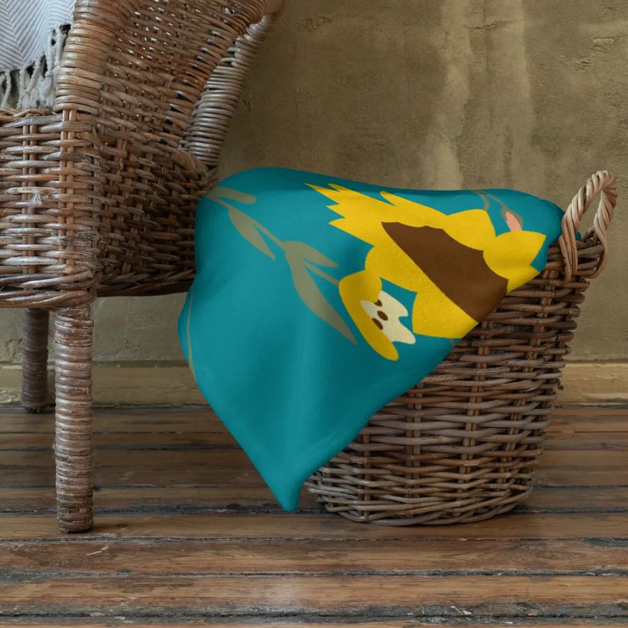 Colorful Floral Throw Blanket product image (11)