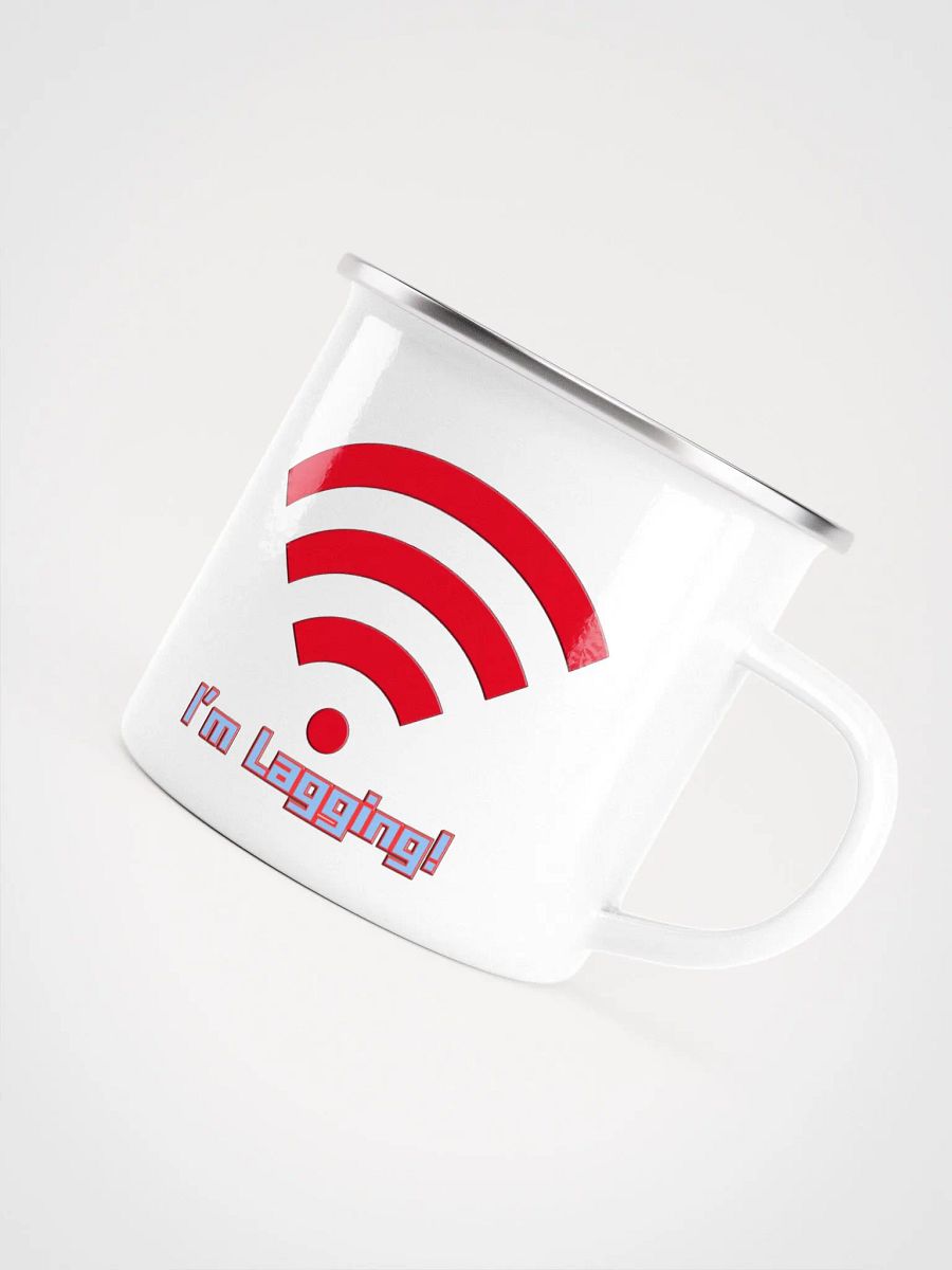 Wi-Fi Lag Enamel Mug product image (5)