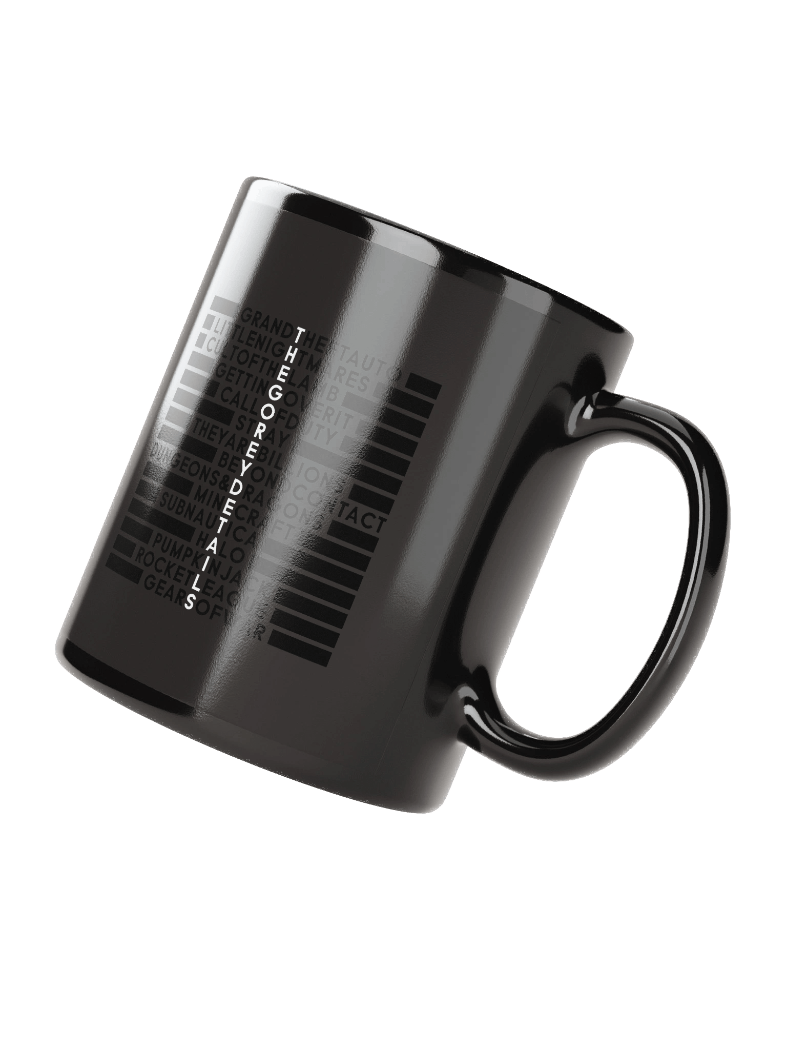 Variety is the Spice of Life - Black Glossy Mug product image (3)