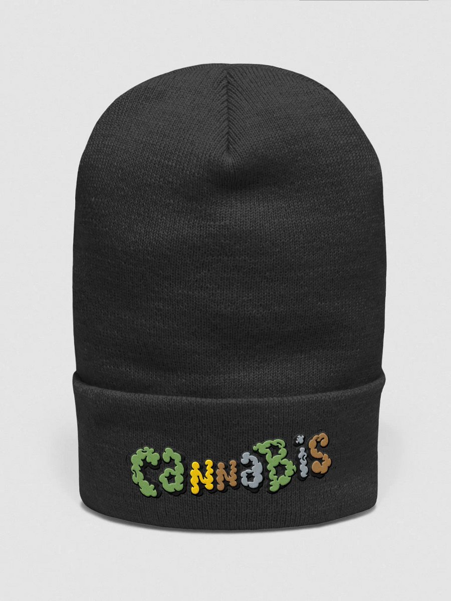 Cannabis Cuffed Beanie product image (1)