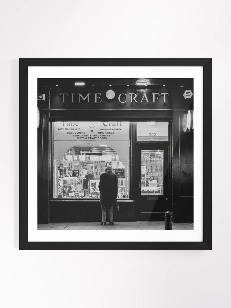 Framed Square Print - Street Picture Glasgow product image (1)