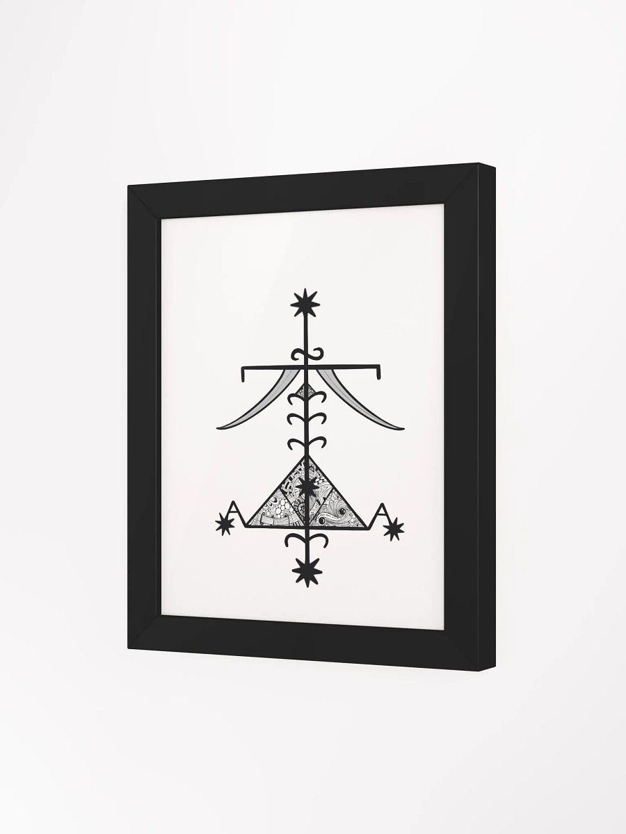 Frame with Ogou Feray vèvè product image (3)