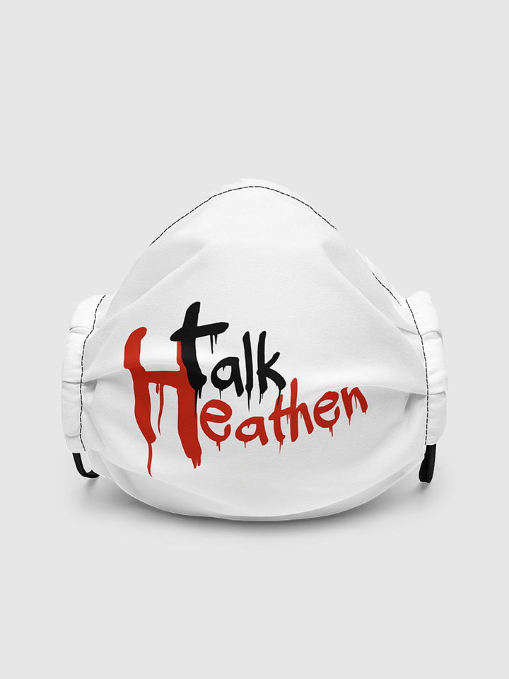Talk Heathen Premium Face Mask product image (1)