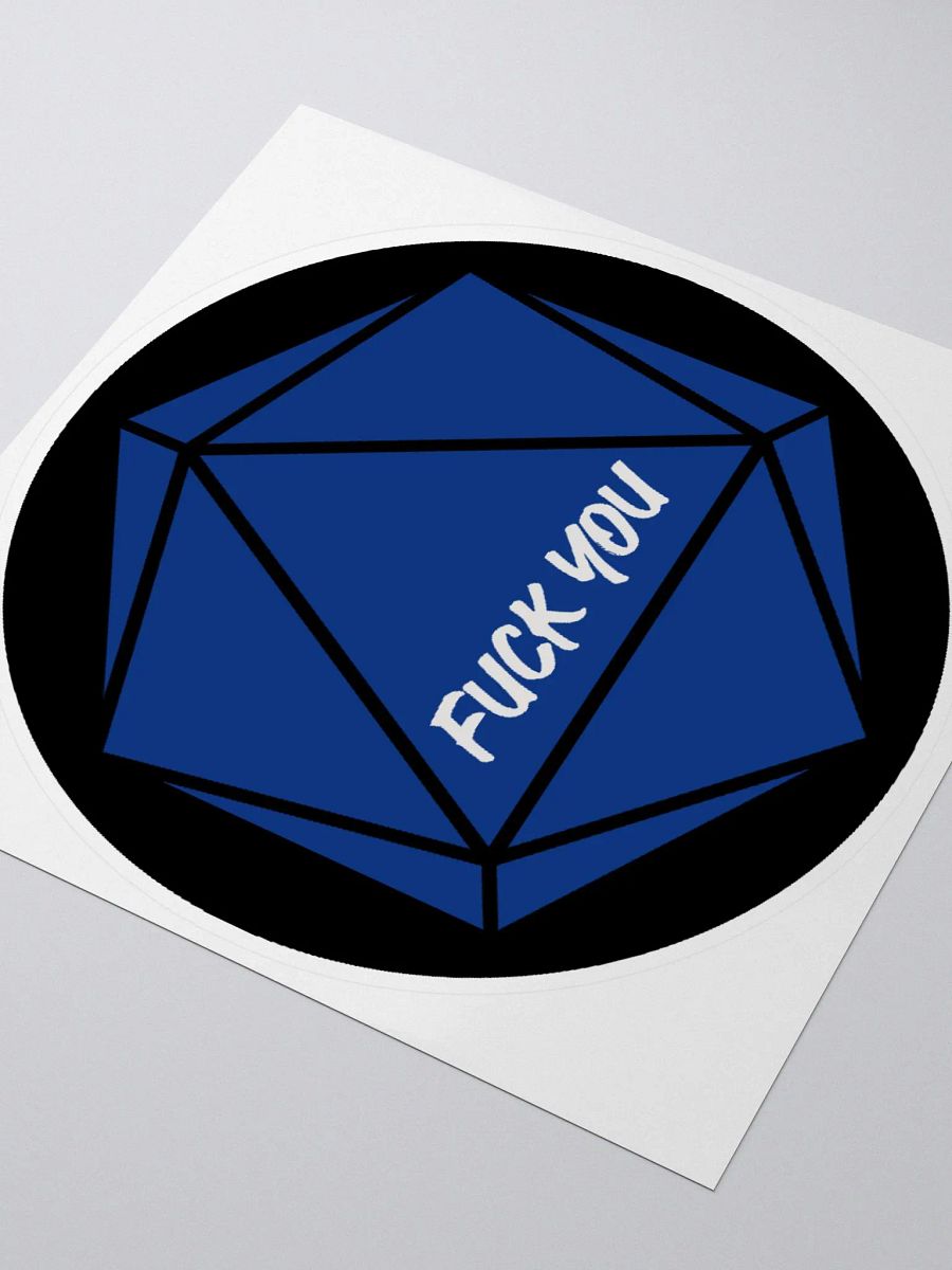 magic eight ball sticker (eff you) product image (2)