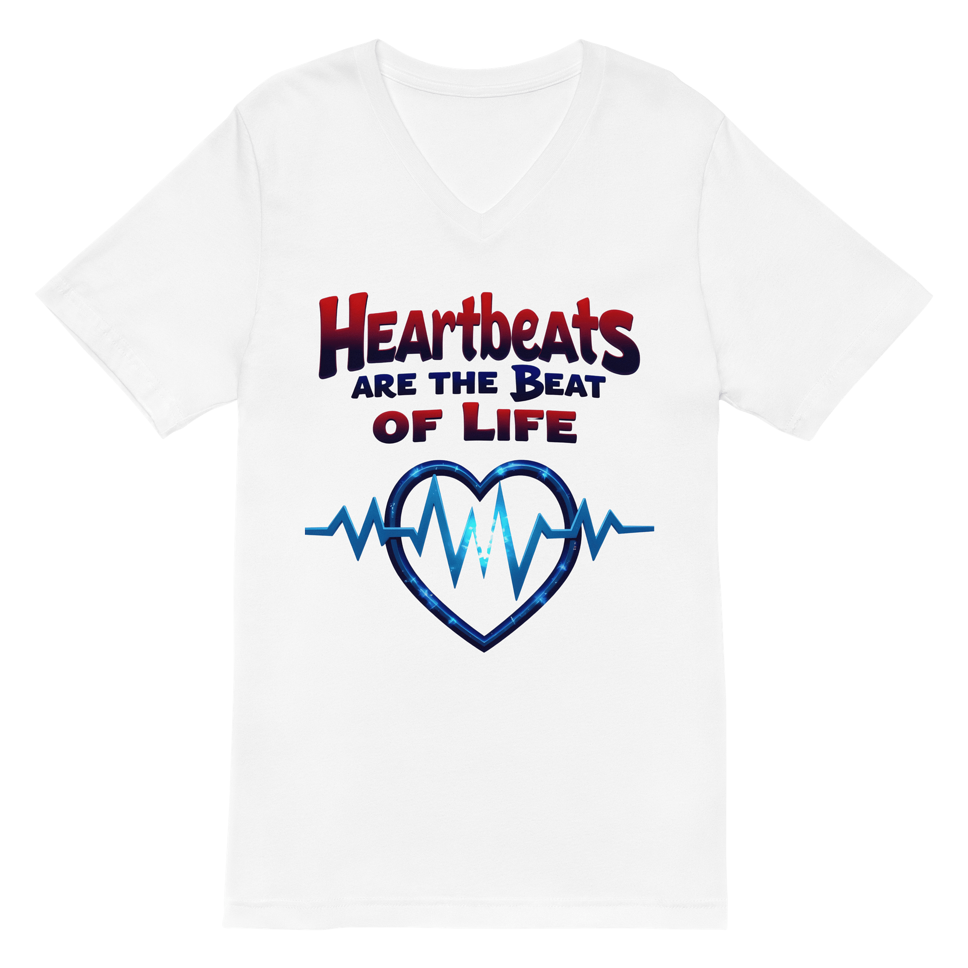 Life Rhythm V-Neck Tee product image (2)