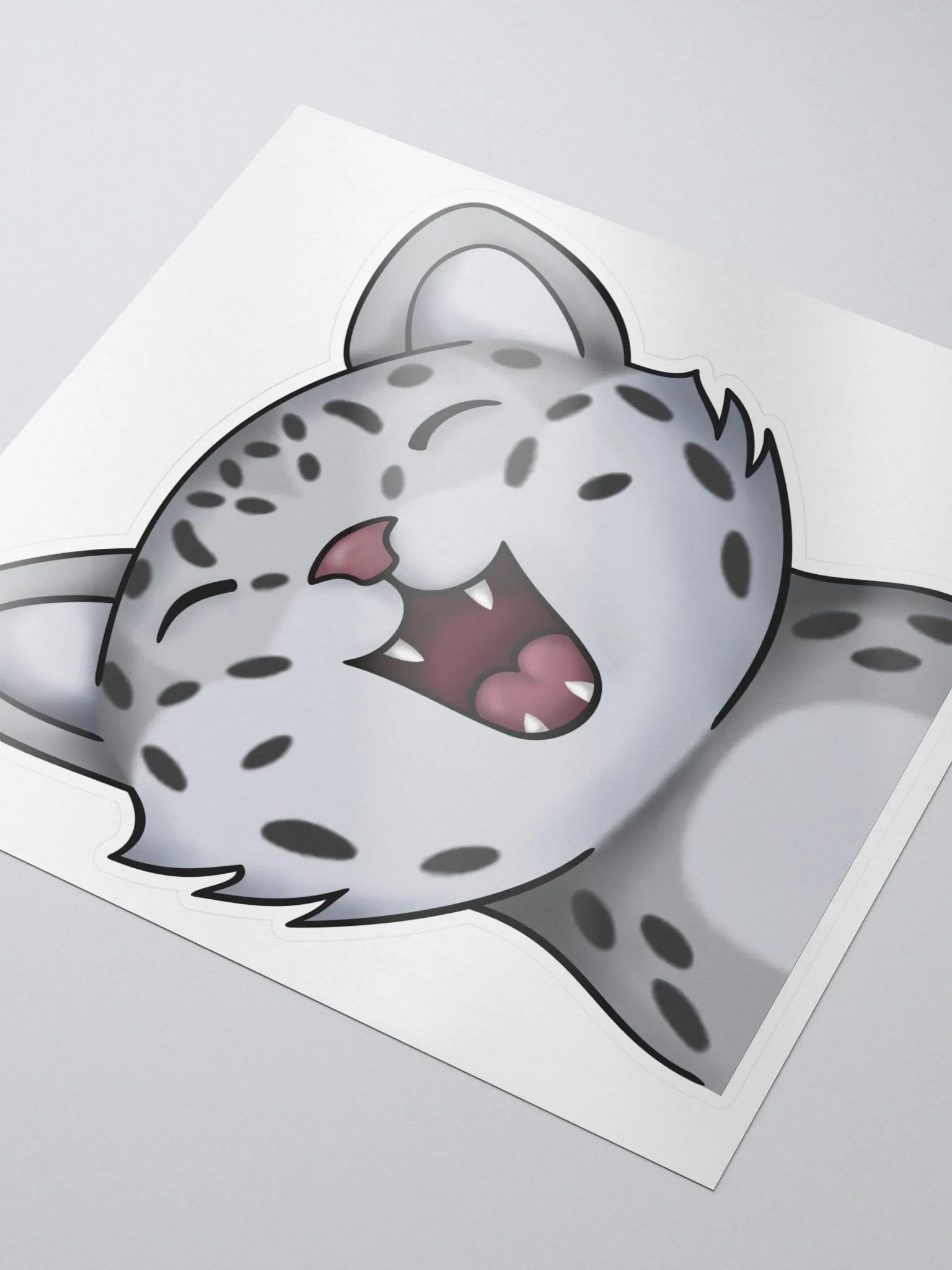 Snow Meow Laugh Sticker product image (3)