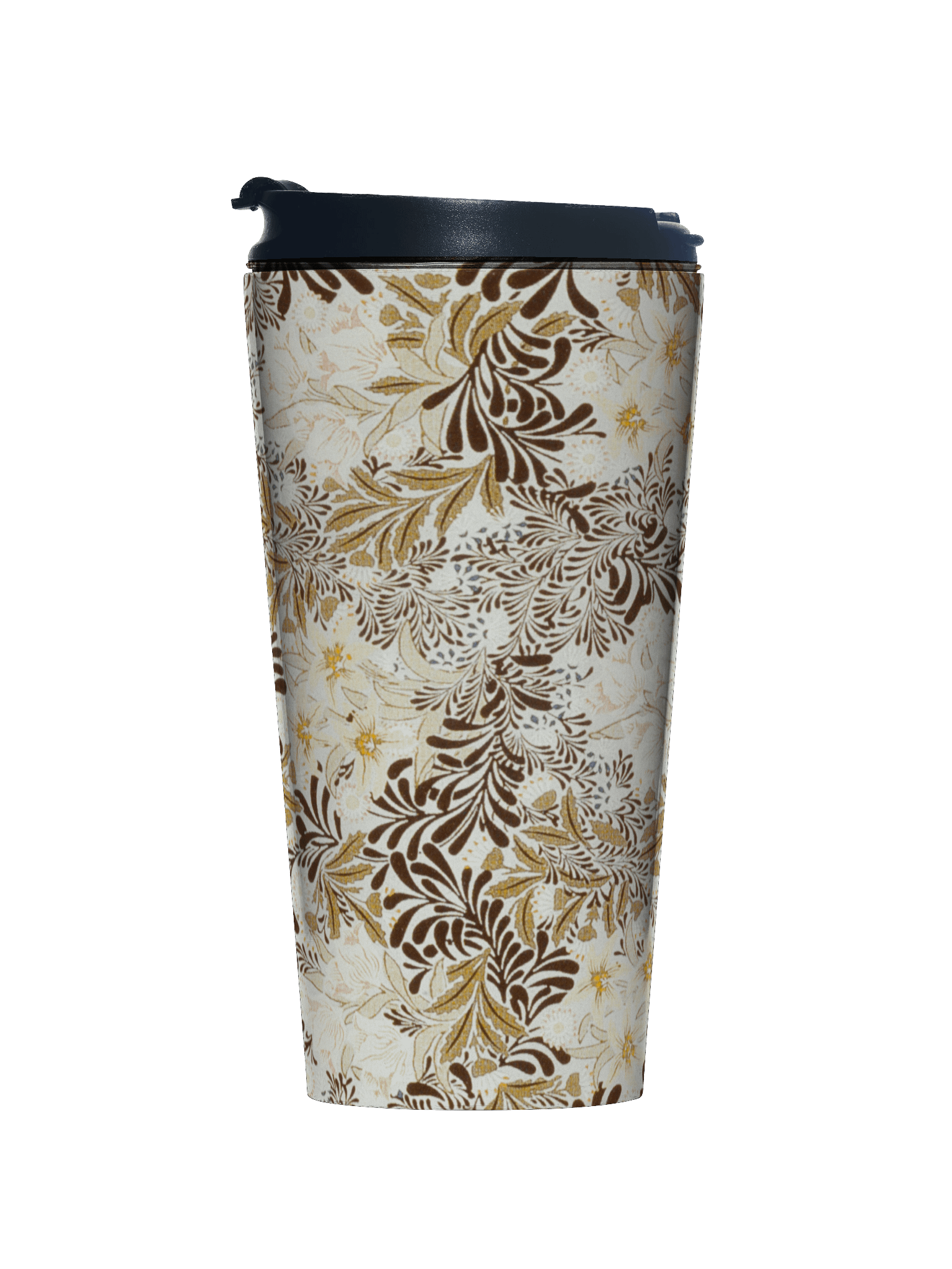 Ornate Floral Stainless Steel Travel Mug product image (1)