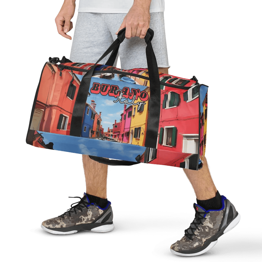 Murano Italy All Over Print Duffel Bag product image (6)