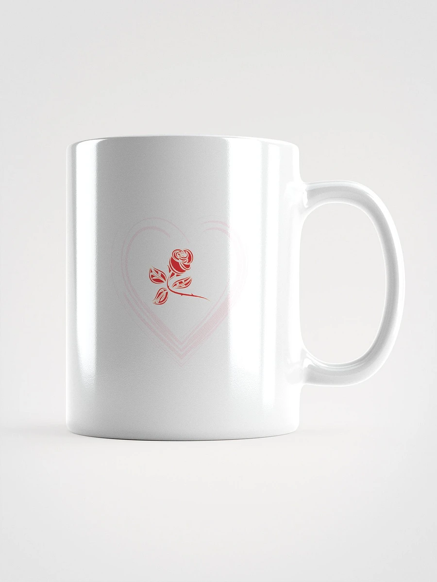 Golden Rose Heart Mug product image (3)