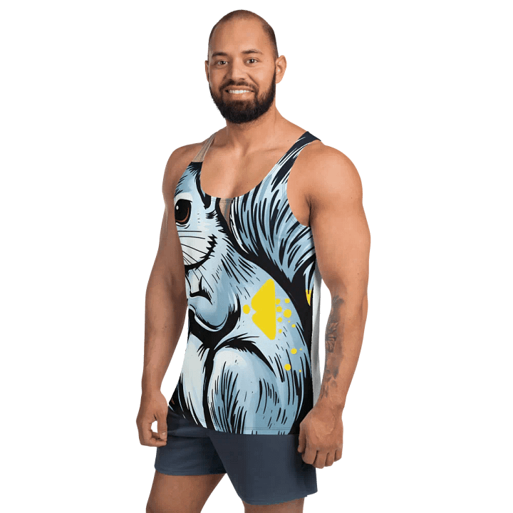 Squirrel Vibes All-Over Tank unisex product image (2)