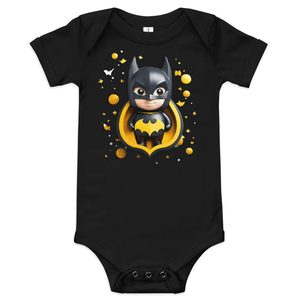 BATMAN BABY SHORT SLEEVE ONE PIECE product image (4)