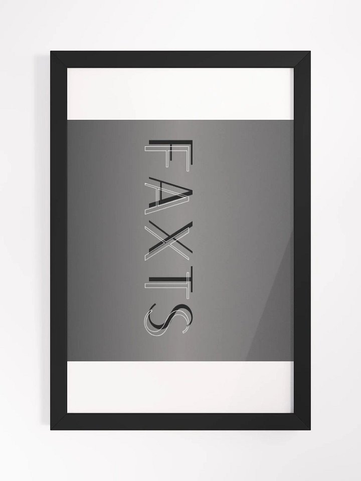 Faxts Poster product image (6)