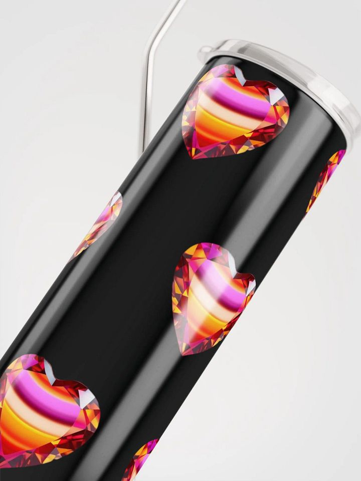 Sunset Hearts Stainless Steel Tumbler product image (1)