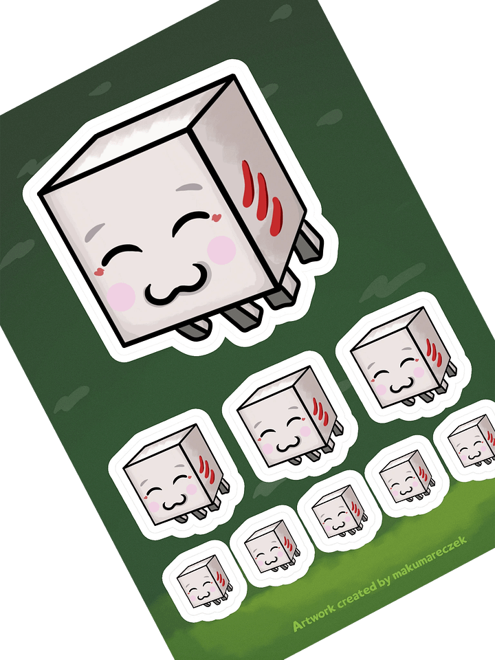 Happy Ghast - Kiss Cut Sticker Sheet product image (2)