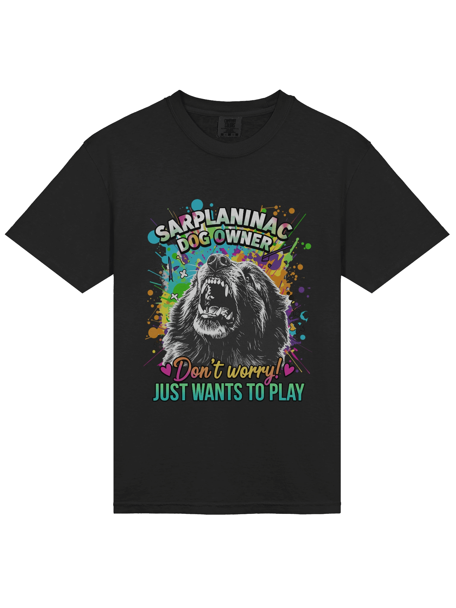 Big Dog Bark Funny T-Shirt | Dog Dad & Mom Gift product image (3)