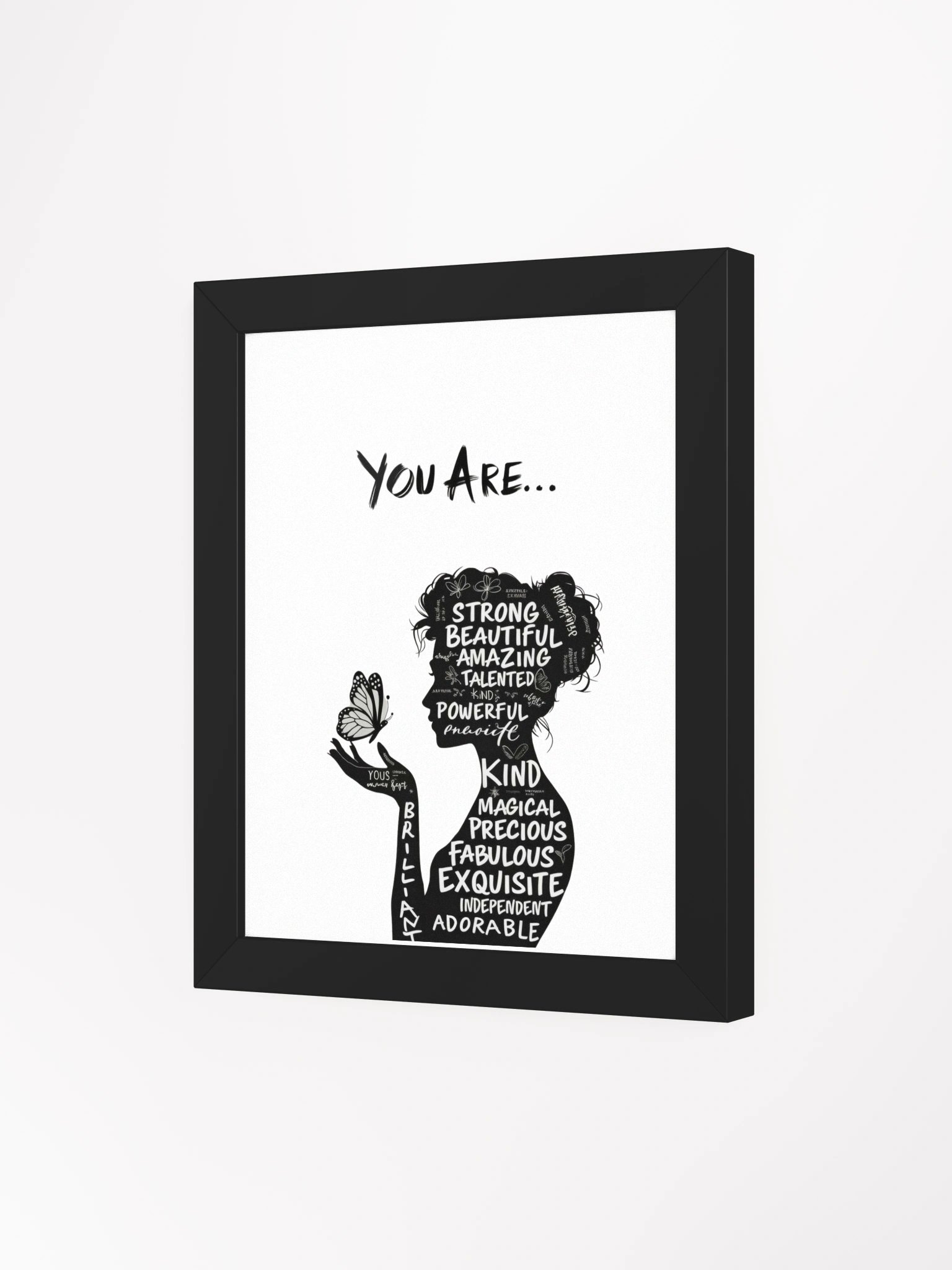 Empowerment Silhouette Framed Poster product image (3)
