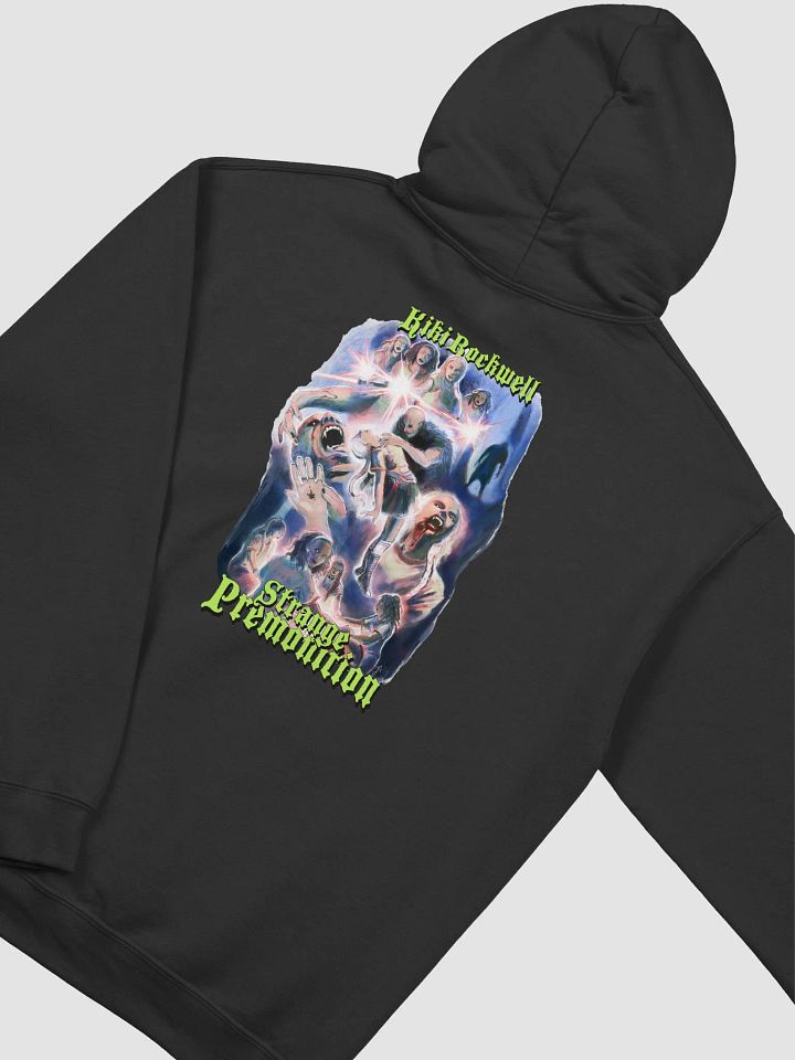 'Strange Premonition' 80s Movie Poster Official Merch Hoodie (back) product image (11)